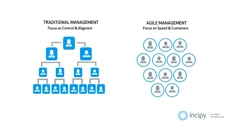 5 etapas del Agile Transformation Plan – Mujeres Consejeras